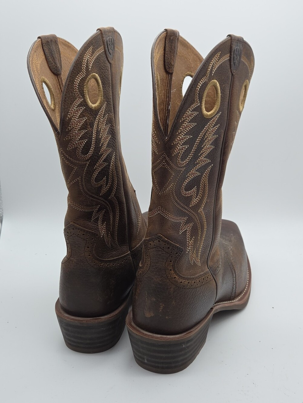 Ariat Heritage Roughstock Performance Western Boots Size 15 Wide - Picture 6 of 10